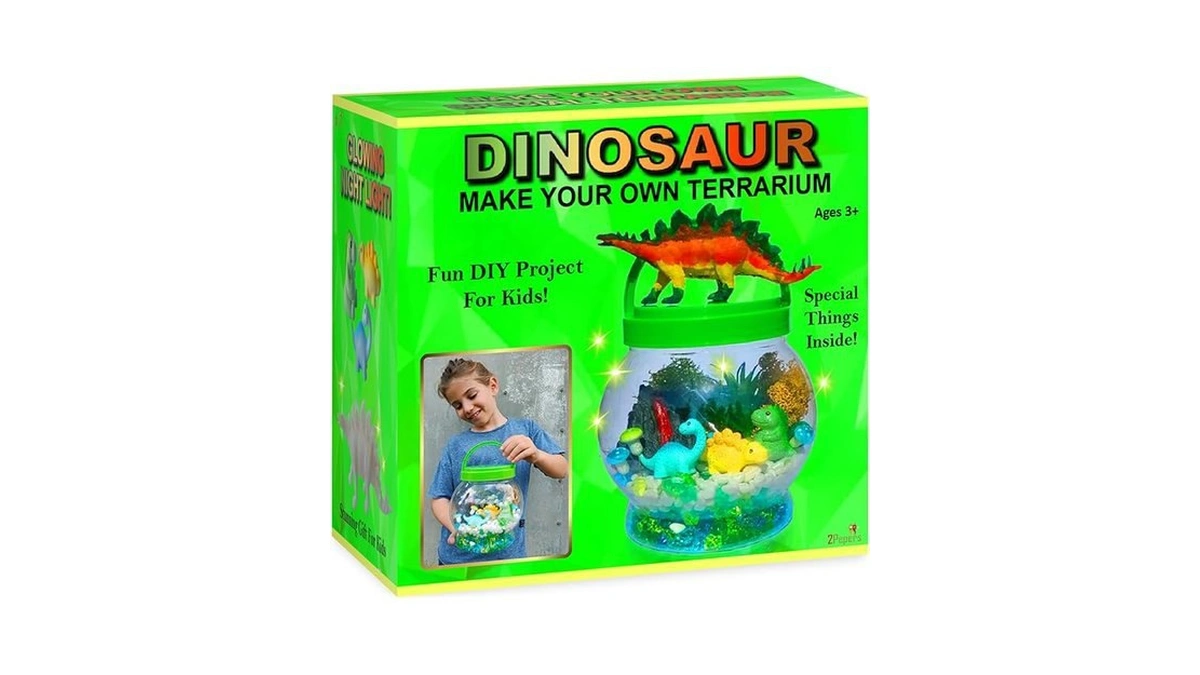Amazon coupon: 2pepers Diy Dinosaur Gifts For Boys Kids