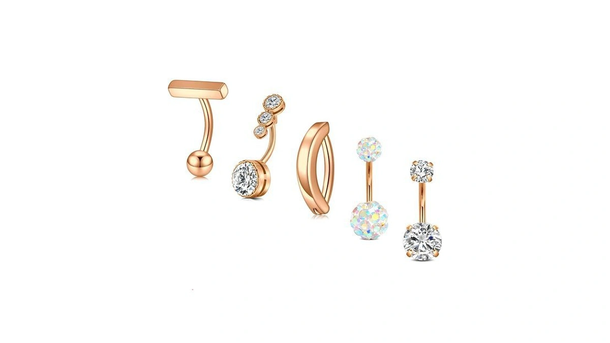 Amazon coupon: Tokring Belly Button Ring Hoop Clicker P