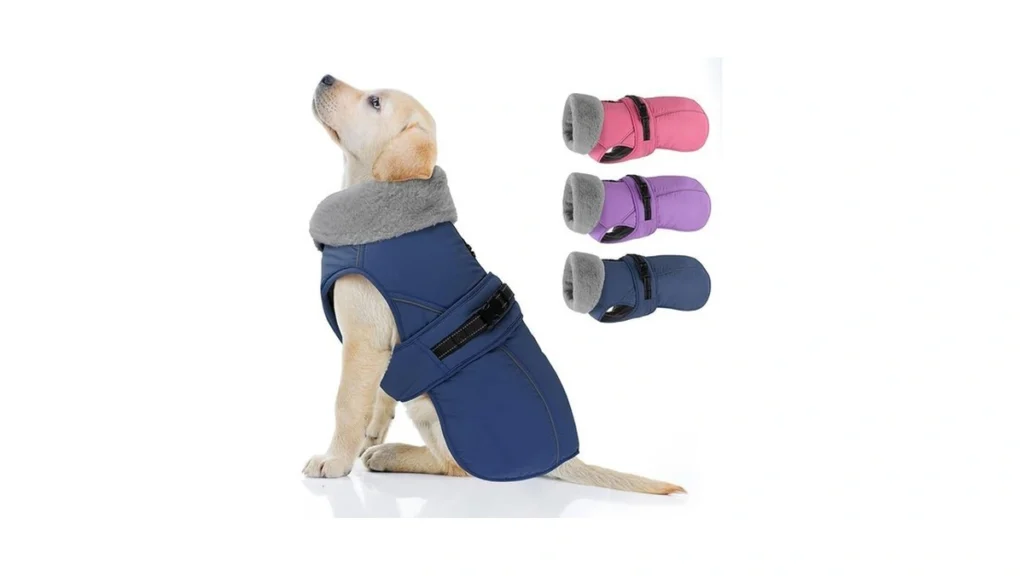Amazon code: Petdsh Dog Coat Medium Windproof Dog Jac