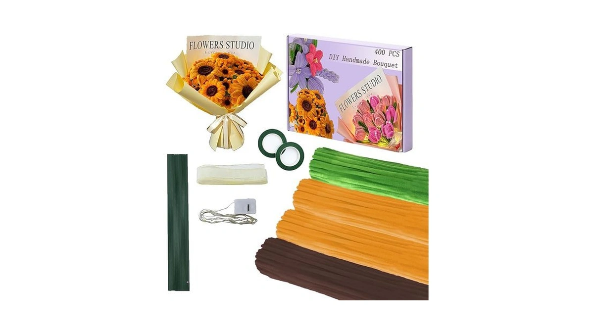 Amazon code: Lolede 400pcs Pipe Cleaners Craft Kit 3