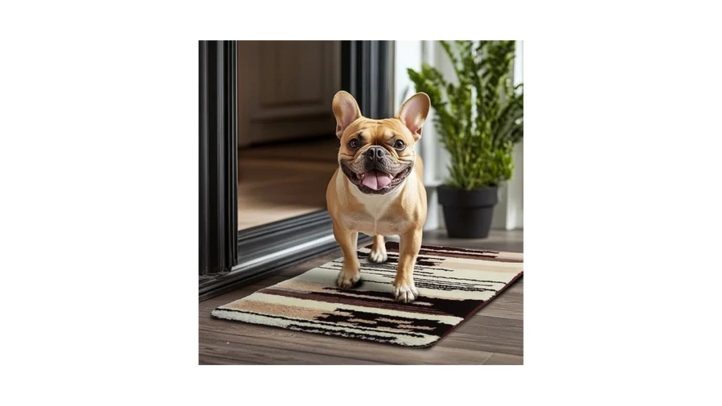 Amazon code: Doormat For Muddy Dog Paws Machine Washa
