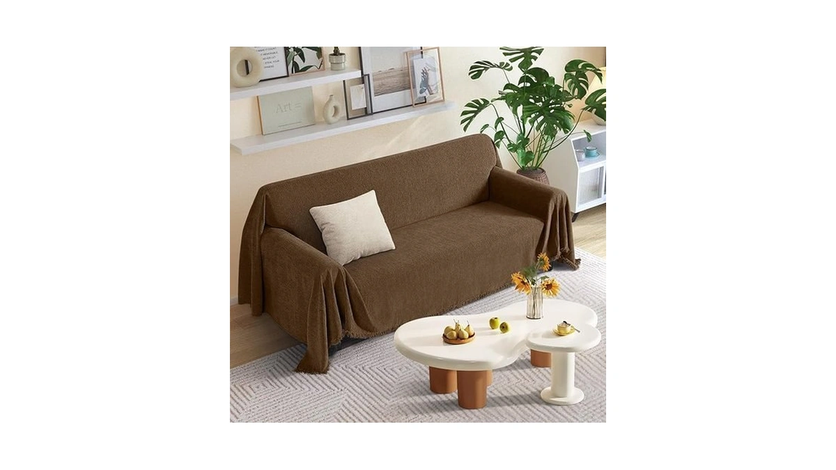 Amazon coupon: Kincam Couch Covers For 3 Cushion Couch