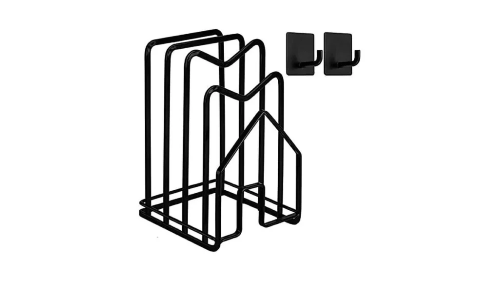 Amazon code: Sunfcon Cutting Board Holder Rack Pot Pa