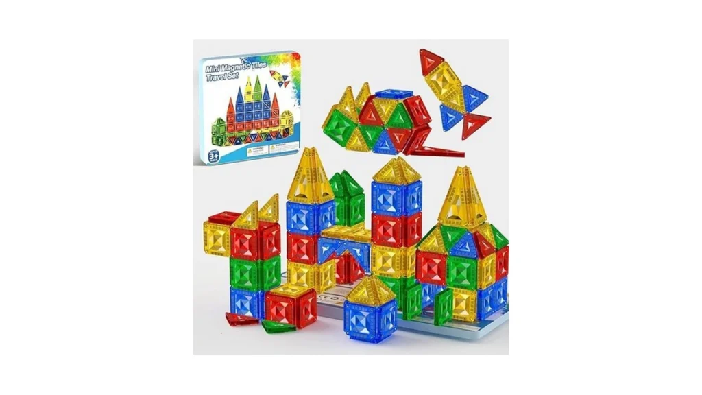 Amazon code: Zupooko 60pcs Mini Magnetic Tiles For Ki