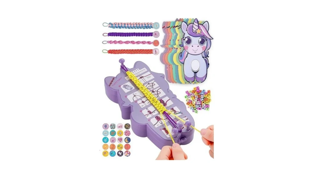 Amazon coupon: Aontess Friendship Bracelet Making Kit F