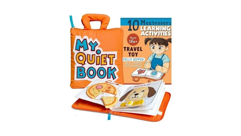 Amazon code: My Quiet Book - Toddler Travel Essential