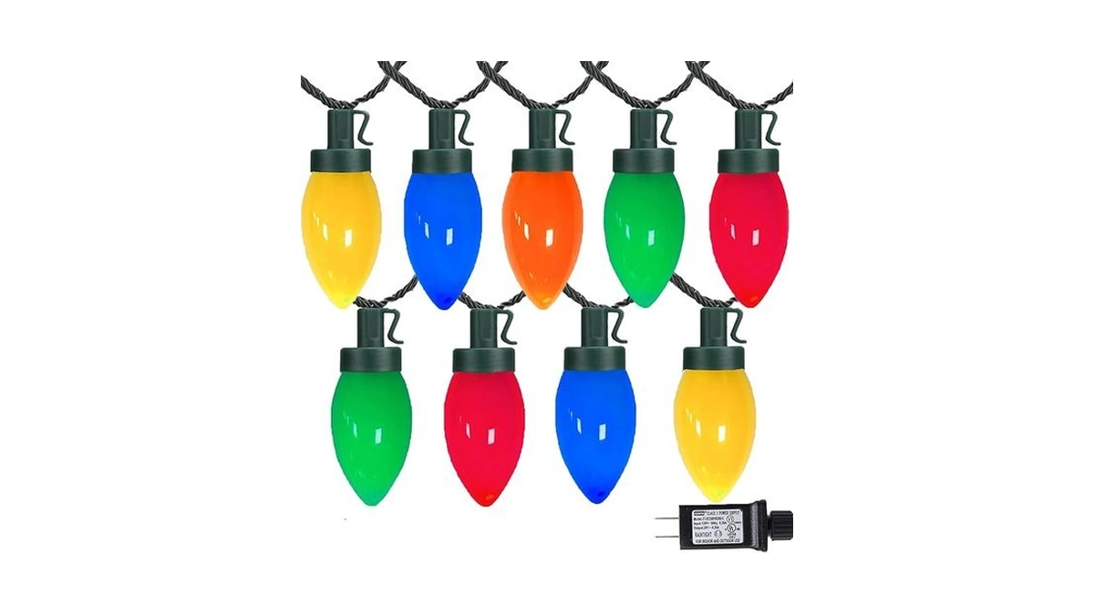 Amazon code: C9 Christmas Lights Outdoor 33ft 50leds