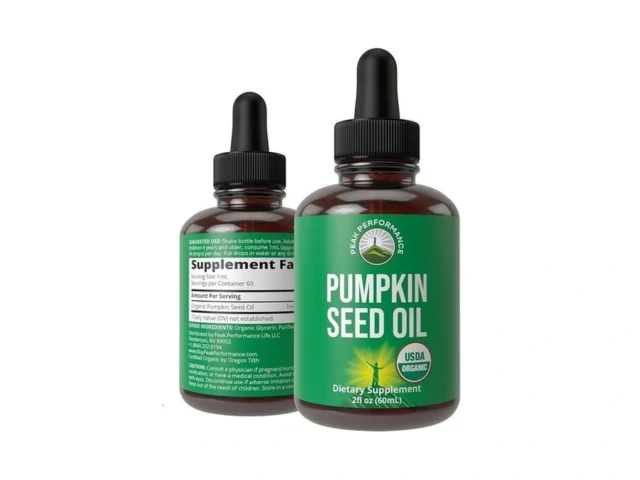 Pumpkin Seed Oil Usda Organic Vegan Liquid Drops… Coupon