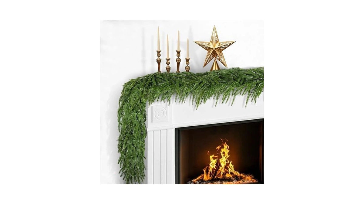 Amazon code: Realistic Norfolk Pine Garland Christmas