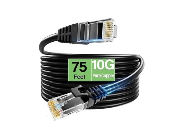 Tuokaju Cat6 Ethernet Cable 10gbps 75 Ft Flexible… Coupon