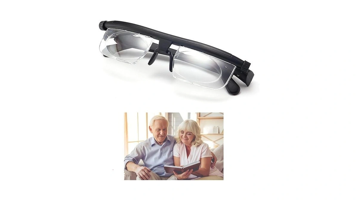 Amazon coupon: Adjustable Reading Glasses Adjustable Gl