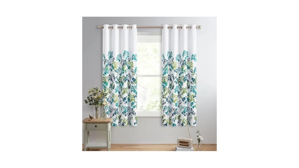 Amazon coupon: Metro Parlor Teal Green Floral Farmhouse