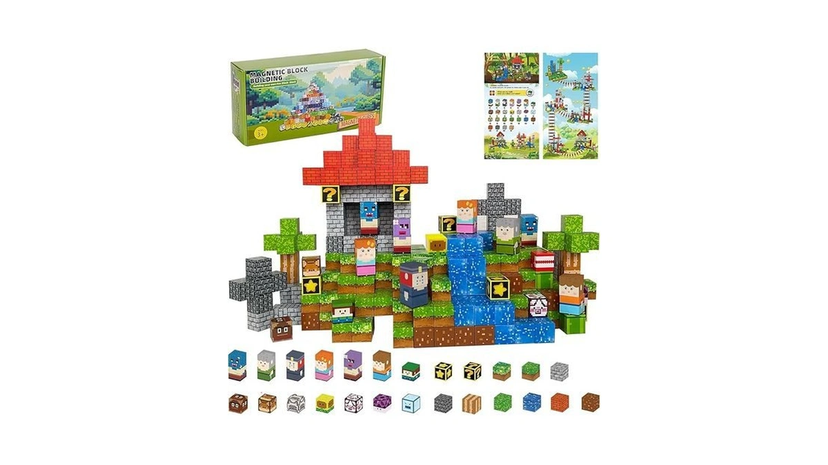 Amazon code: Itefdtutne Magnetic Blocks - 110pcs Magn
