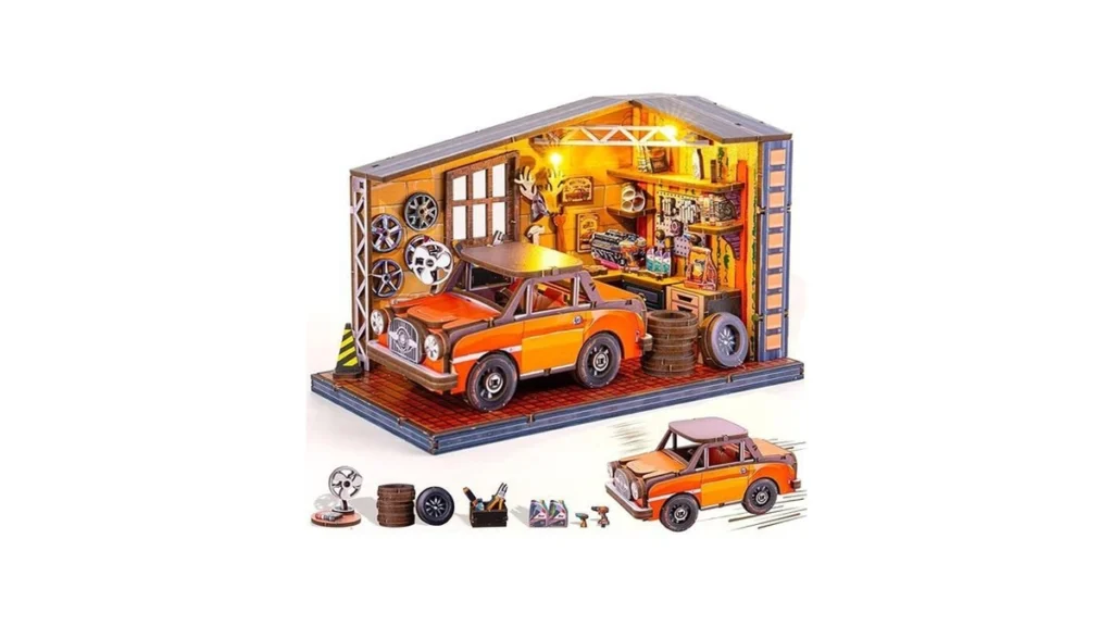 Amazon code: Diy Miniature House Kit Garage Workshop
