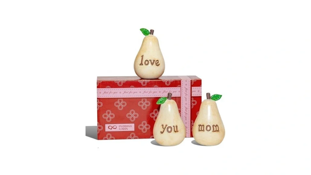 Amazon coupon: Pudding Cabin Gifts For Mom Pear Figurin