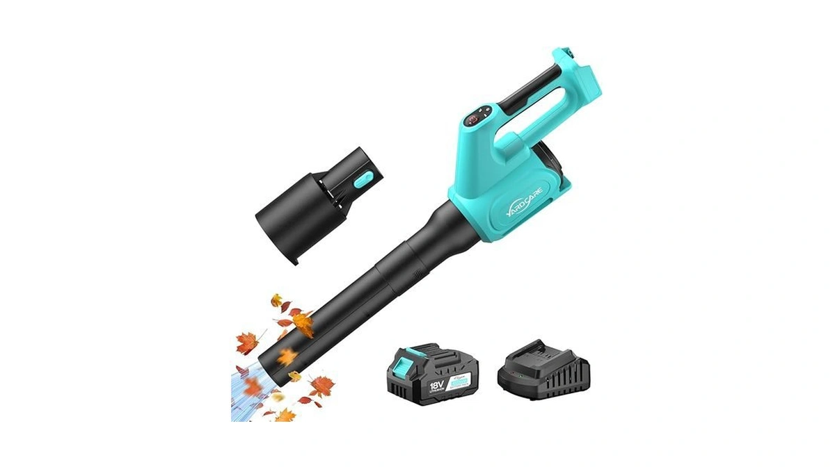 Amazon code: 2025 Yardcare Cordless Leaf Blower With