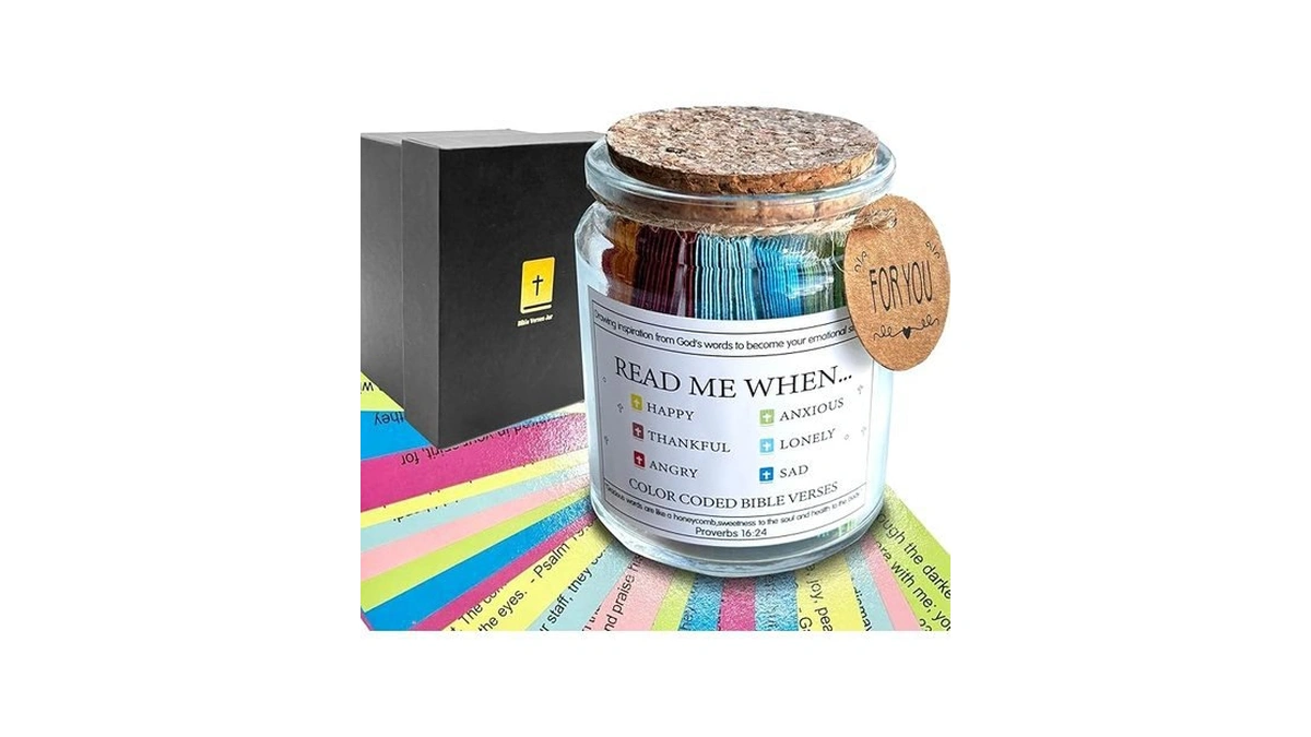 Amazon code: Bible Verse Prayer Jar - Daily Scripture