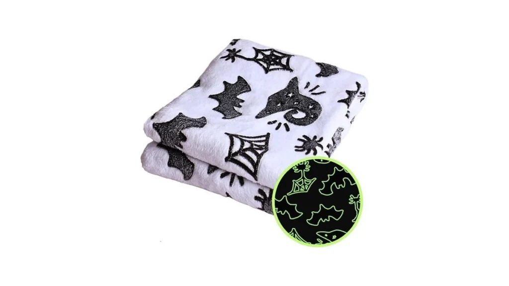 Amazon coupon: Halloween Snuggieblanket Glow In The Dar
