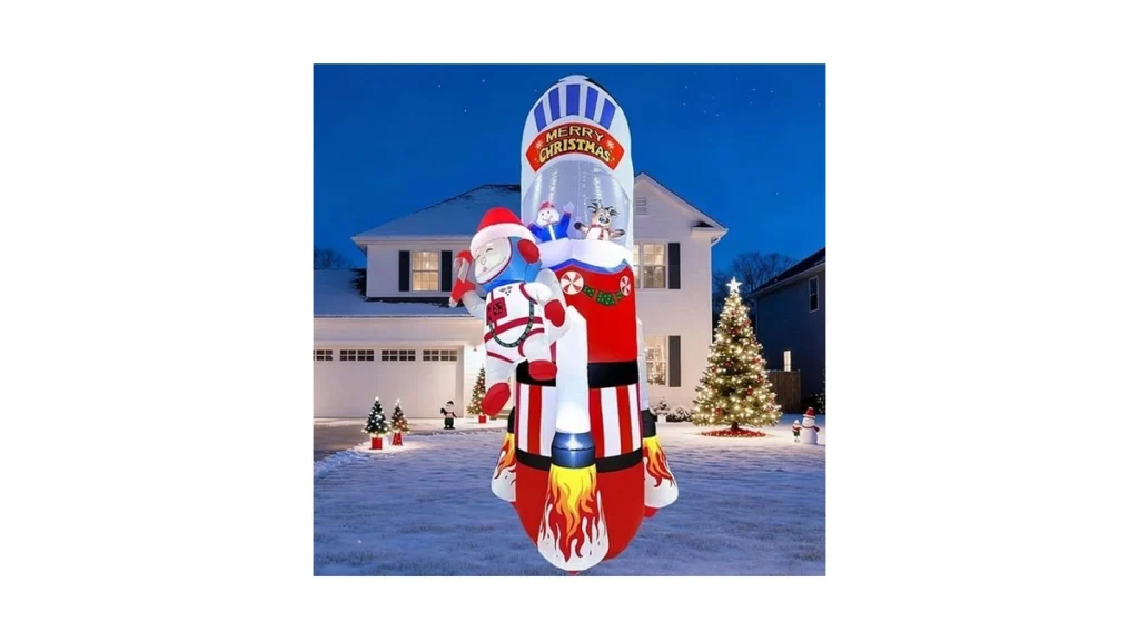 Amazon code: Uovehoin 8ft Christmas Inflatables Chris