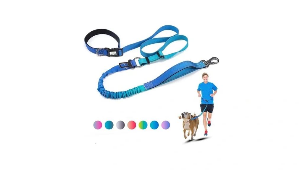 Amazon code: Jetog Heavy Duty Hands Free Dog Leash 4-
