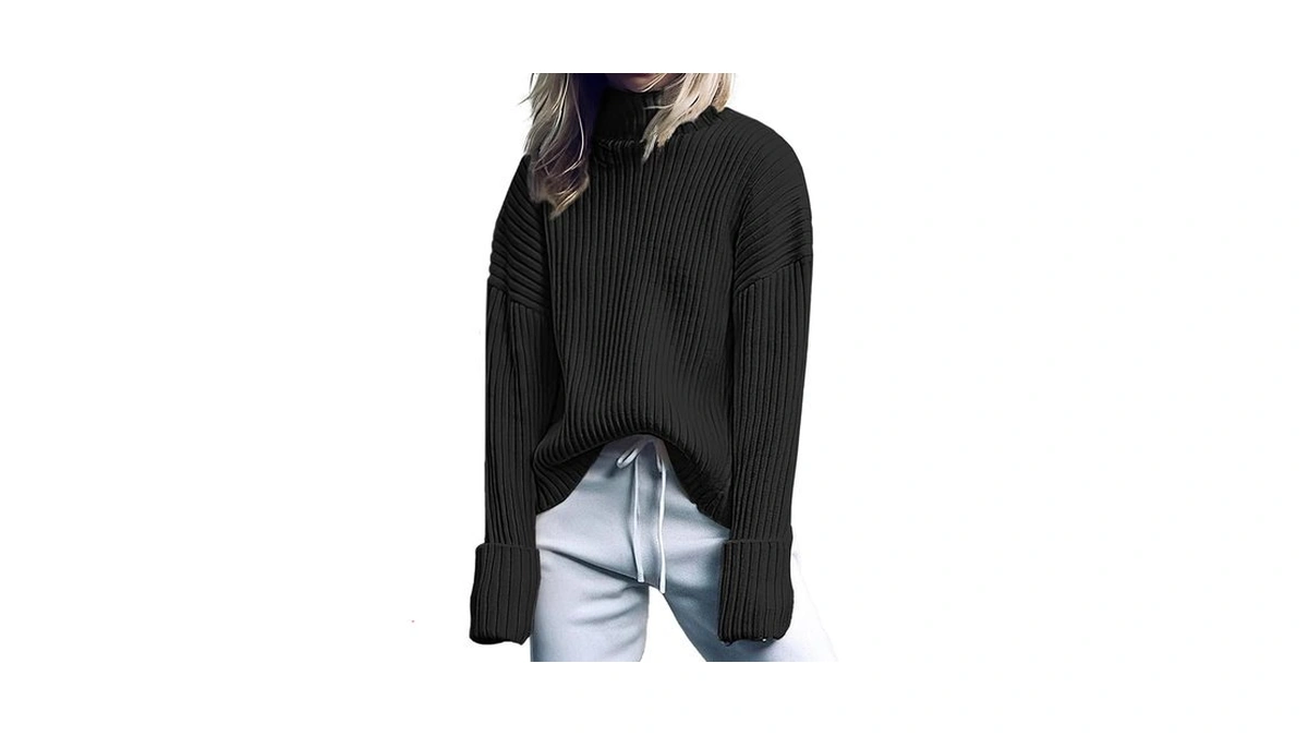 Amazon code: Anrabess Womens Turtleneck Sweater 2025