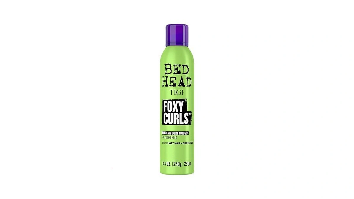 Amazon coupon: Tigi Bed Head Foxy Curls Curly Hair Mous