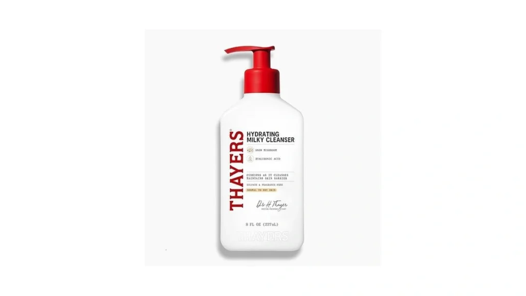 Amazon coupon: Thayers Milky Hydrating Face Cleanser Wi