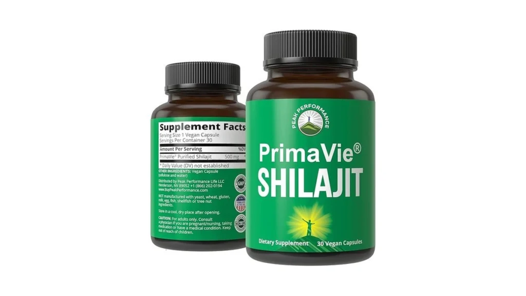Amazon coupon: Primavie Purified Shilajit Capsules Made