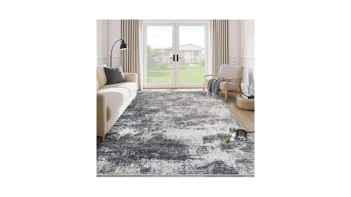 Amazon code: 5x7 Area Rugs For Living Room Washable M
