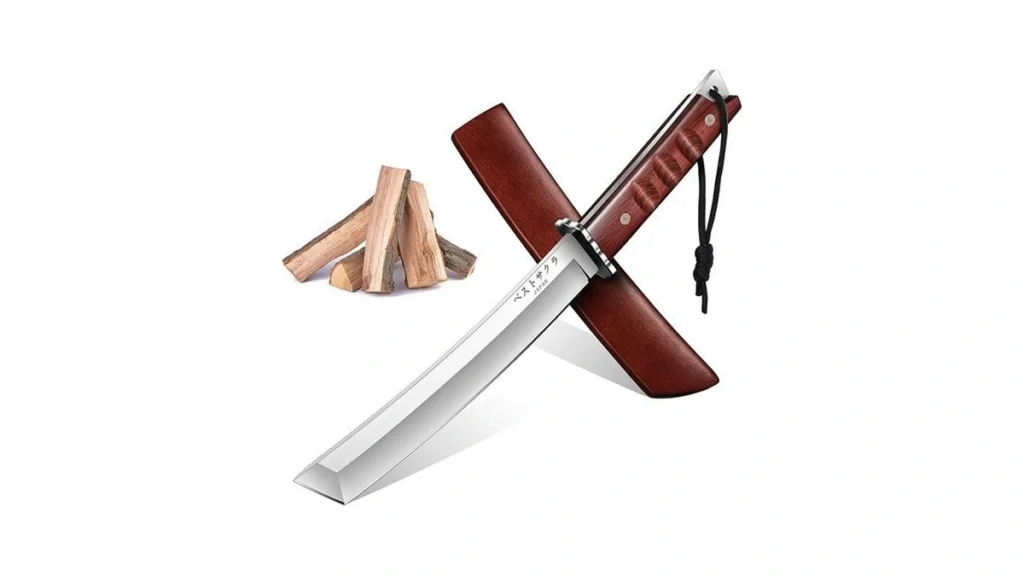 Amazon coupon: Drgskl Japanese Fixed Blade Knife - Tant