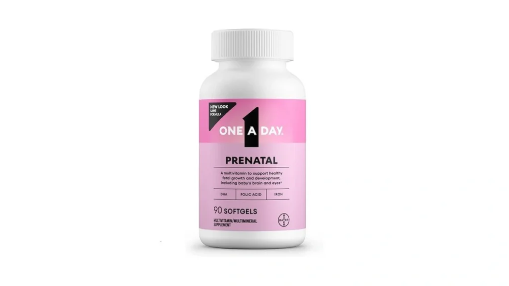 Amazon coupon: One A Day Prenatal Vitamins- Folic Acid