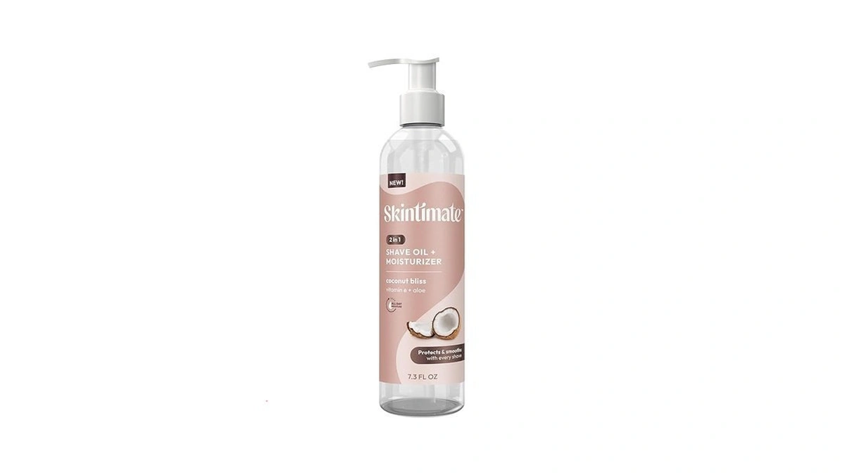 Amazon coupon: Skintimate 2-in-1 Shave Oil Moisturizer