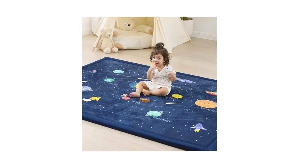 Amazon code: Papamat 1 3 Thick Educational Baby Floor