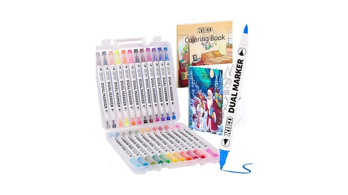 Amazon code: Xieed 24 Colors Alcohol Markers 2 Pack C