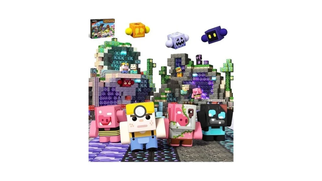 Amazon code: Gobidex 108pcs Magnetic Blocks With Acti