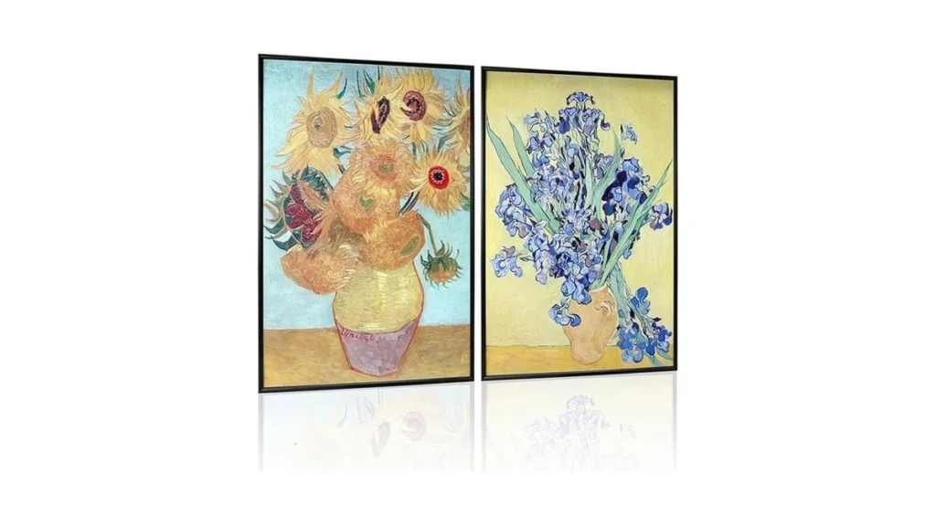 Amazon code: 2 Pcs Vincent Van Gogh Metal Large Frame