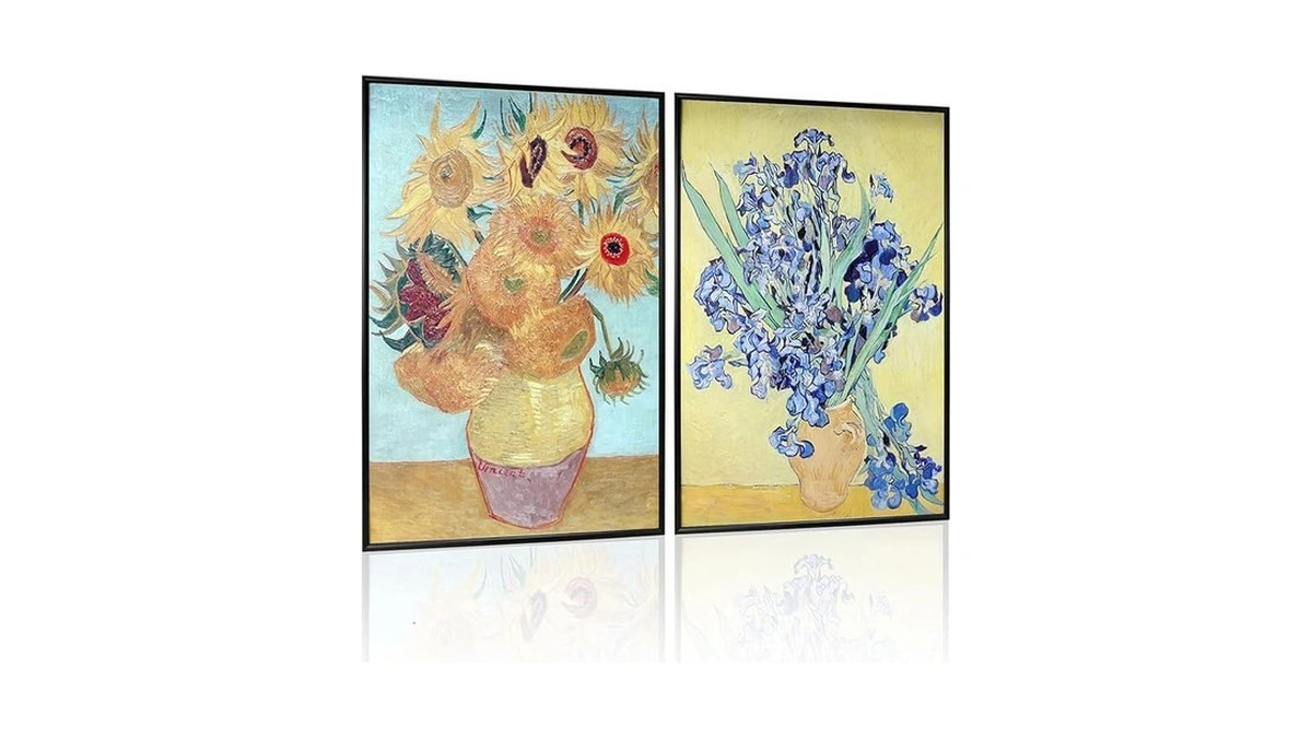 Amazon code: 2 Pcs Vincent Van Gogh Metal Large Frame