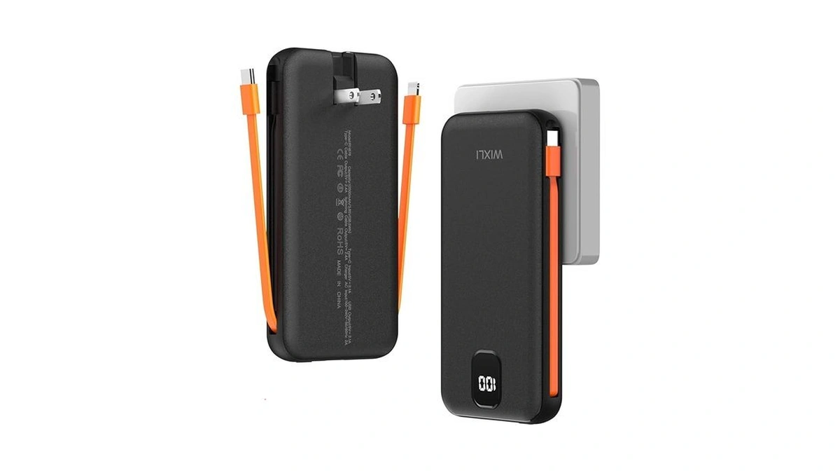 Amazon coupon: Portable Charger With Built In Cables An