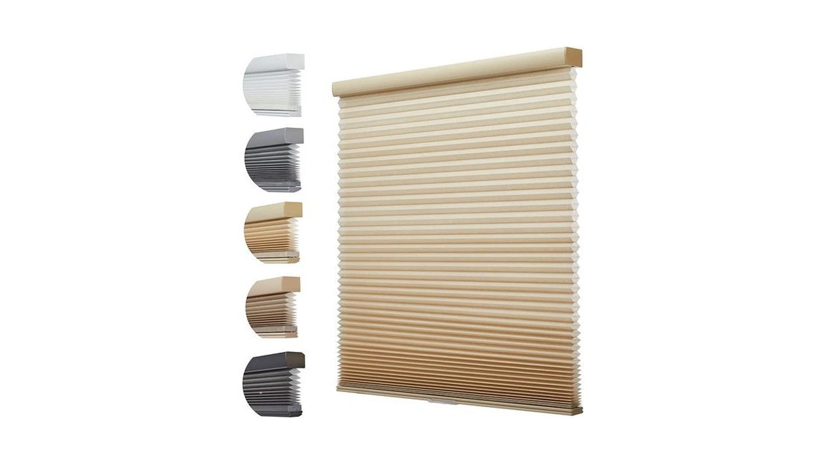Amazon coupon: Persilux Light Filtering Cellular Shades