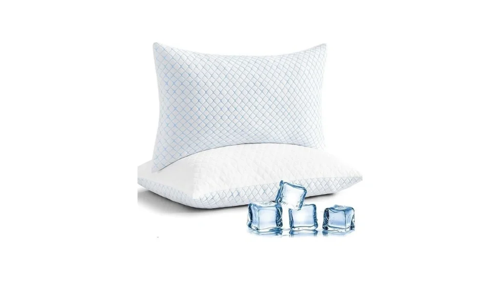 Amazon code: Mislili Cooling Pillows Queen Size Set O