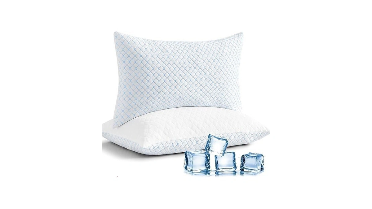 Amazon code: Mislili Cooling Pillows Queen Size Set O