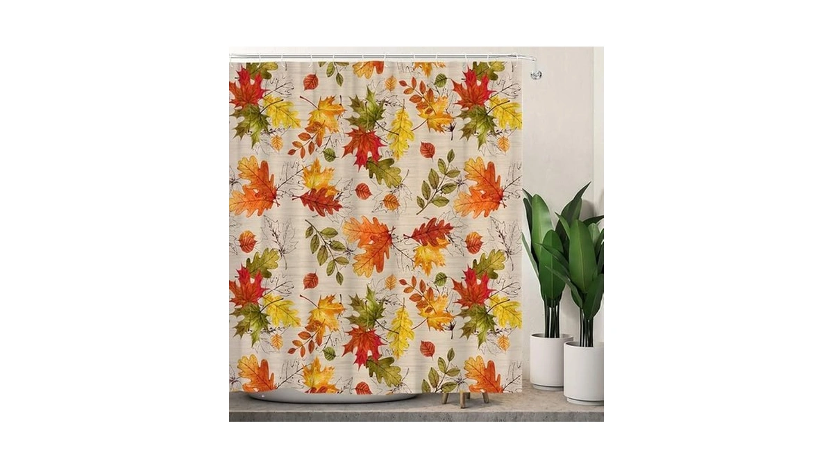 Amazon code: Wollmix Autumn Leaf Maple Leaves Shower