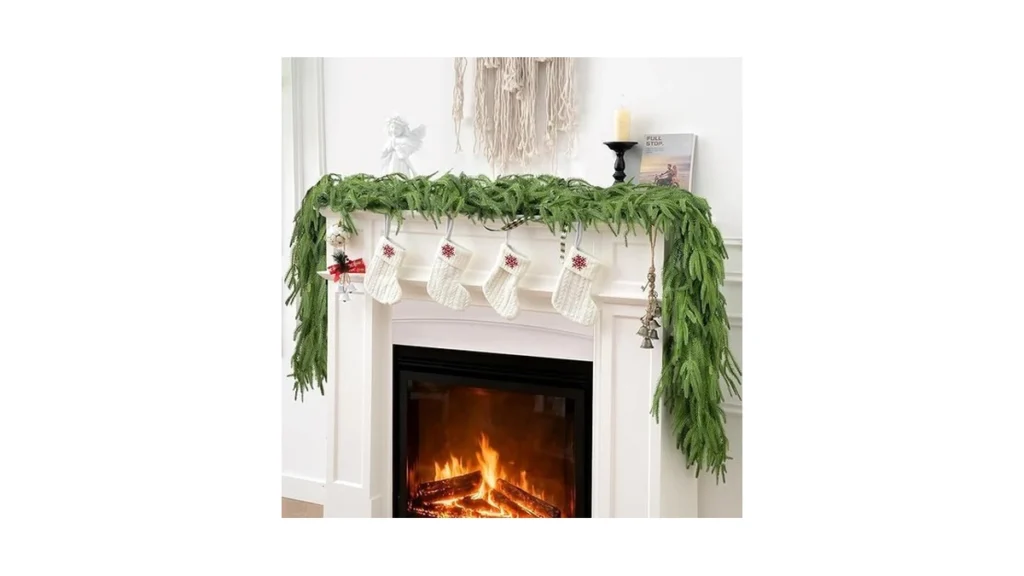 Amazon code: Vintage Christmas Norfolk Pine Garlands
