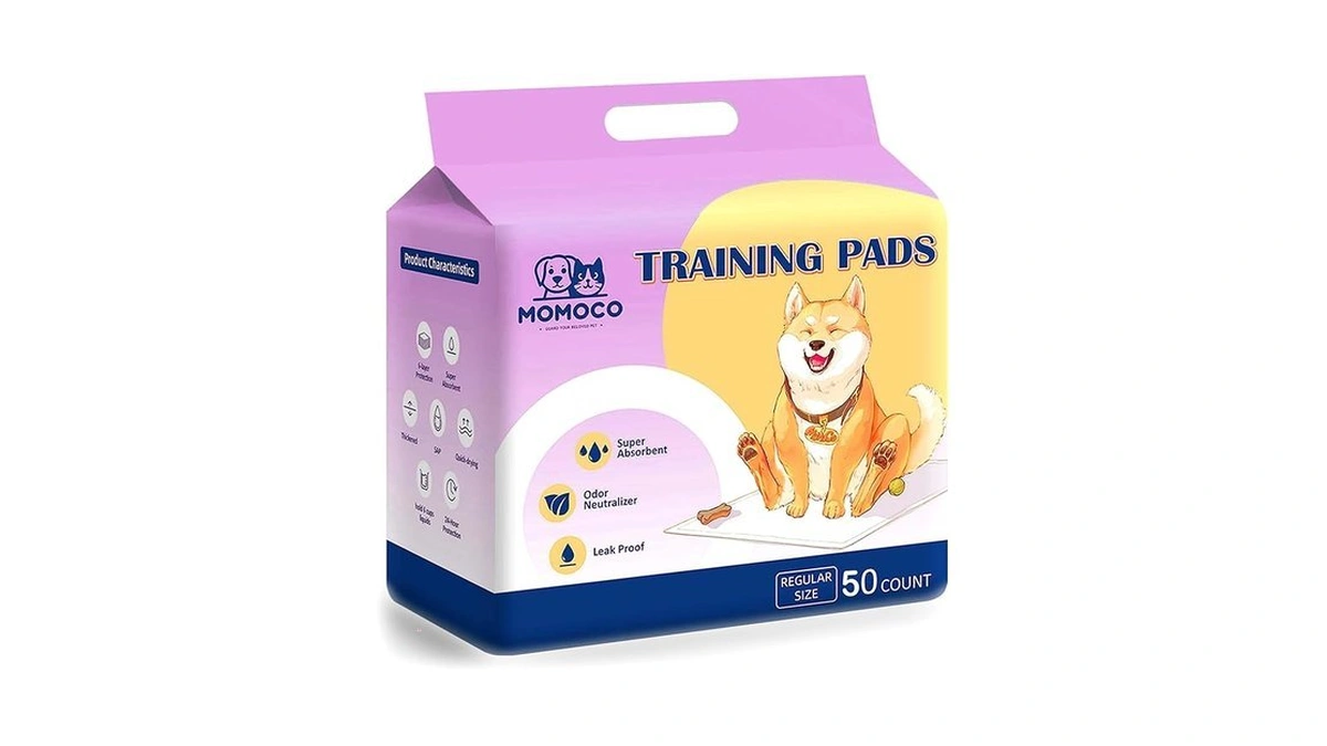 Amazon code: Momoco 50 Count Puppy Pads 22 X 22 Dog P