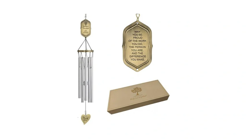 Amazon code: 31 Retirement Wind Chimes With Tree Of L