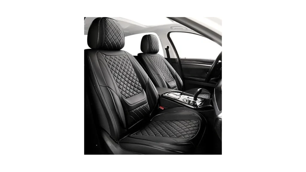 Amazon code: Chezope Car Seat Covers Front Pair Set U