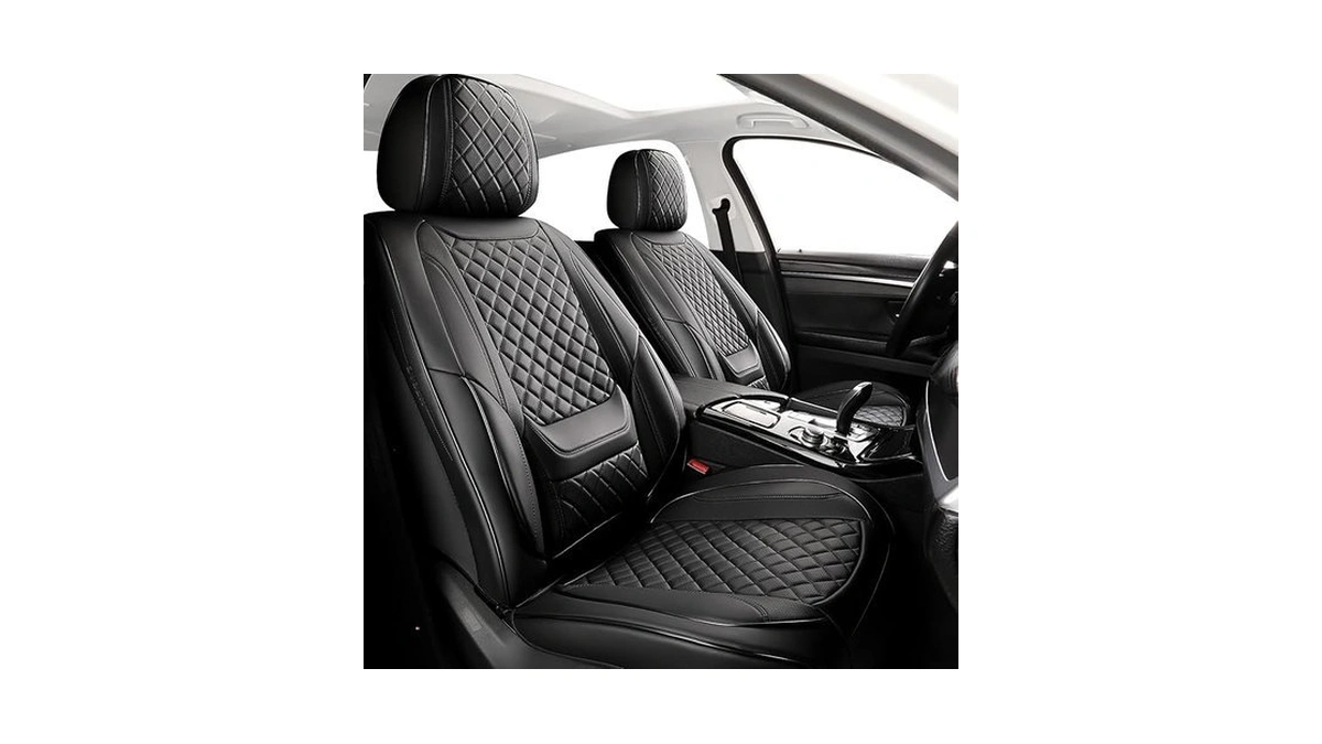 Amazon code: Chezope Car Seat Covers Front Pair Set U