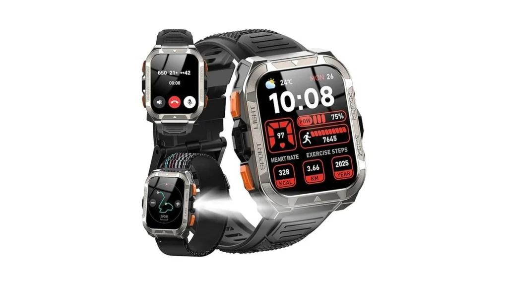 Amazon code: Military Smart Watch For Men Built-in Gp
