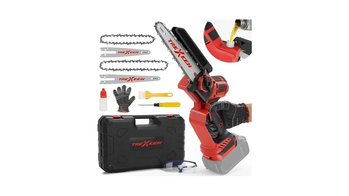 Amazon code: Trexeen Mini Chainsaw For Mwk M18 Batter