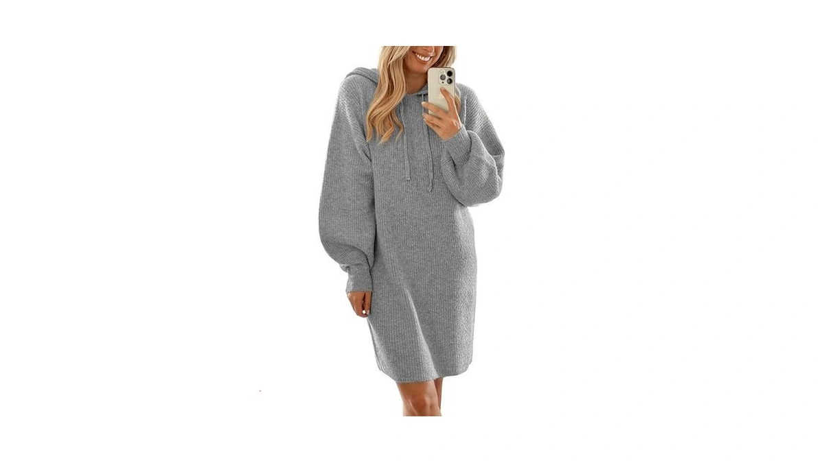 Amazon code: Prettygarden Womens Fall Sweater Dress C